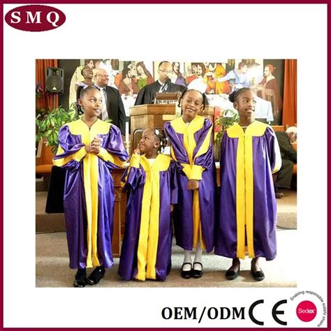 Wholesale Clothing Church Design Chorister Child Choir Robe Uniform