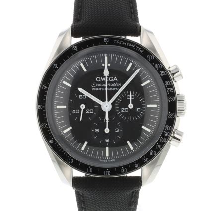 Speedmaster Professional Moonwatch Co Axial Hesalite New Omega Sold