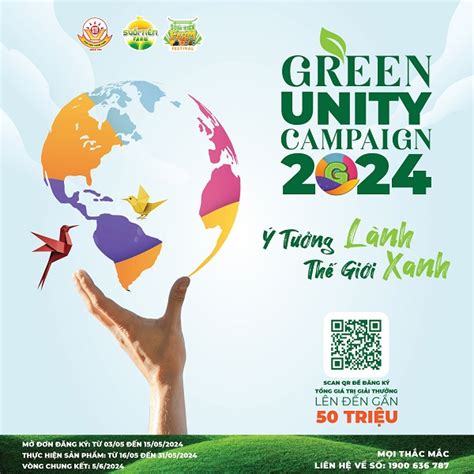 Hội Thi Green Unity Campaign 2024 Chiến dịch đoàn kết vì môi trường