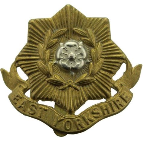 Ww2 East Yorkshire Regiment Cap Badge