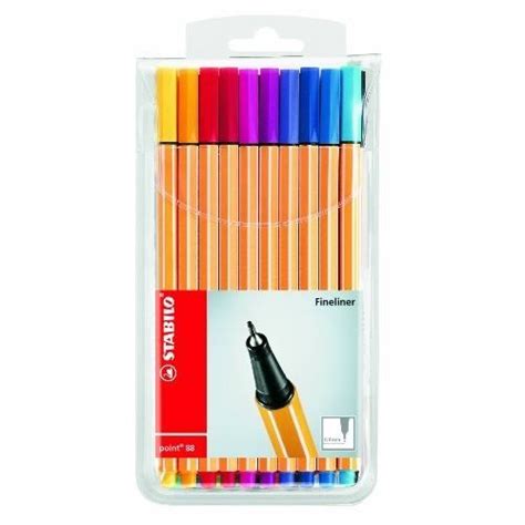 STABILO POINT PACK DE 20 STYLOS FEUTRES 0 4 MM Achat Vente