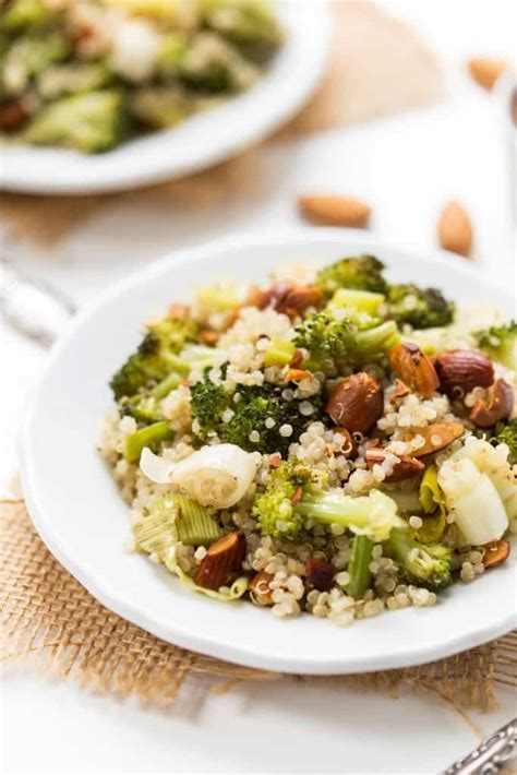 Roasted Leek Broccoli Quinoa Salad Simply Quinoa