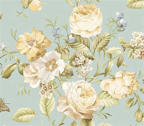 🔥 40 Vintage Cabbage Rose Wallpapers Wallpapersafari