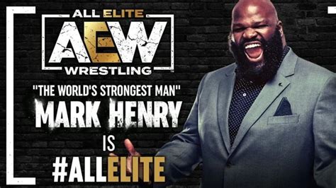 Mark Henry Signs Multi Year Deal With Aew Wrestletalk