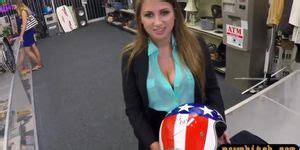 Hot Babe Sells Her Helmet And Banged By Pervert Pawn Guy Tnaflix
