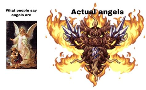 Biblically accurate angels are scary af : r/memes