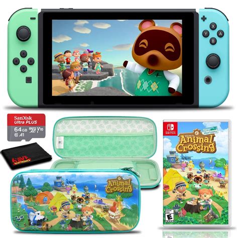 Nintendo Switch Animal Crossing Edition Console with Game, Case, and ...