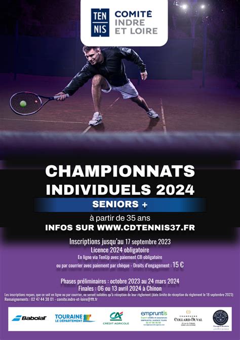 Individuels Seniors Plus 2023 2024 Comité Départemental d Indre et