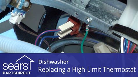 Replacing The High Limit Thermostat On A Dishwasher Youtube