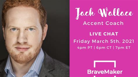 Live Chat With Accent Coach Jack Wallace Youtube