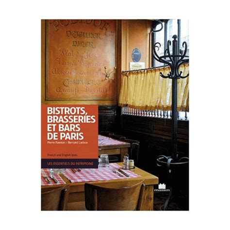 Livre Sur Les Bistrots Brasseries Et Cafés De Paris Pierre Faveton