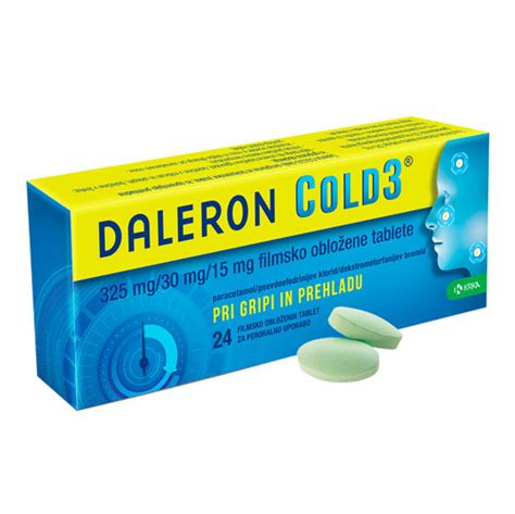 Daleron Cold Mg Mg Mg Filmsko Oblo Ene Tablete Krka