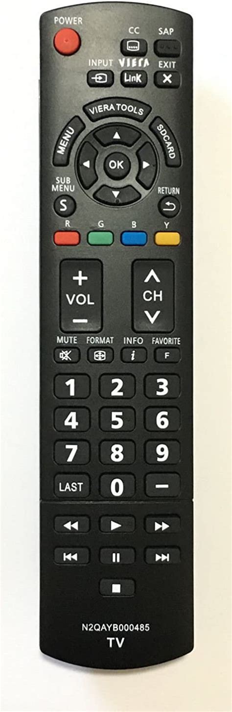 Amazon Replacement Remote Control N Qayb For Panasonic Tv Tc