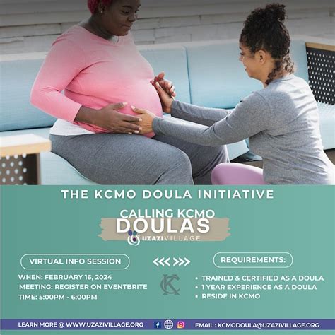 The Kcmo Doula Initiative Info Session For Doulas 4232 Troost Ave Kansas City February 16