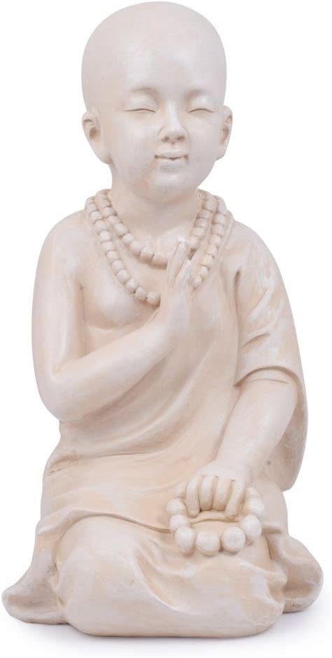 Wonderland Set Of Baby Monk Buddha Statue Monk Statue Garden