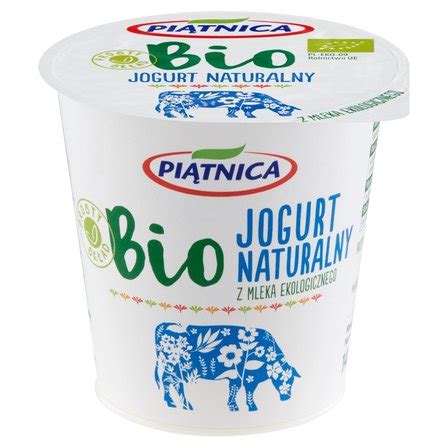 PIĄTNICA Bio Jogurt naturalny