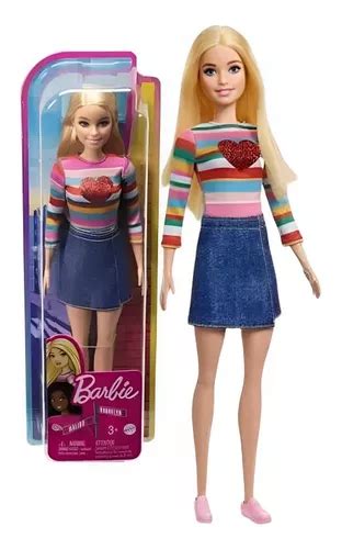 Boneca Articulada Barbie Malibu 30cm Hgt13 Mattel