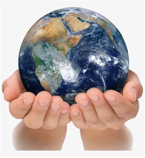 Two Hands Holding Earth