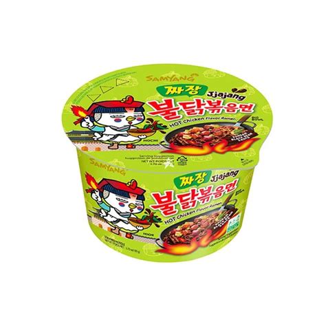 Samyang Hot Chicken Ramen Jjajang Flavor Big Bowl G Asia Market
