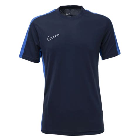 Camisa Nike Dri Fit Academy Masculina Azul Camarote Do Torcedor