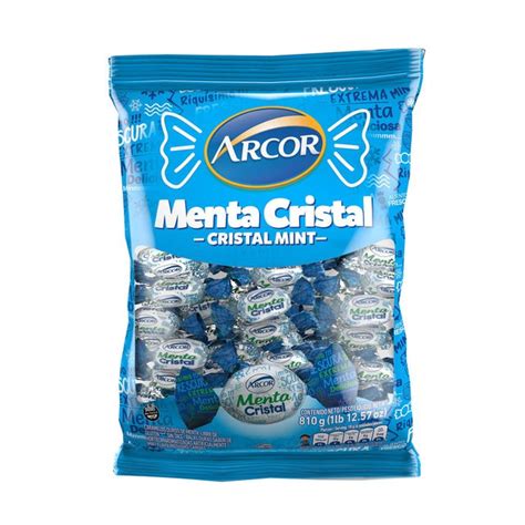 Arcor Caramelos Menta Cristal 810g