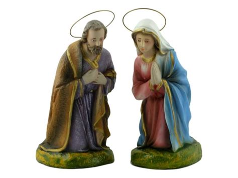 Estatua Pesebre – Yeso – Maria y Jose – 40cm (se venden juntos) | El ...