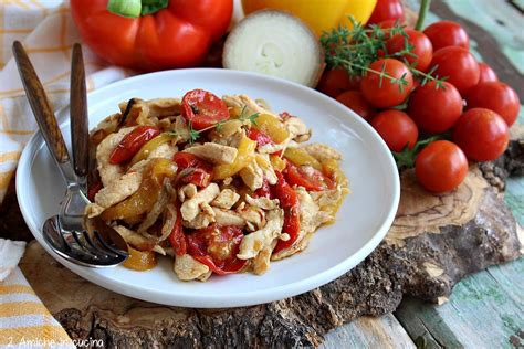 Insalata Di Pollo E Peperoni Ricetta Estiva Amiche In Cucina