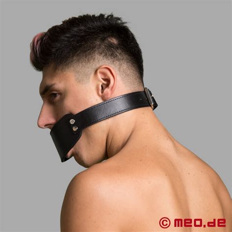 Acheter Bâillon de bondage en cuir chez MEO Bâillon