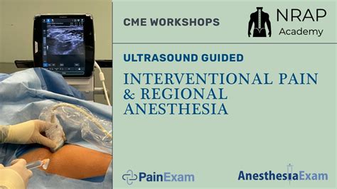 Nrap Academy Ultrasound Guided Regional Anesthesia And Interventional