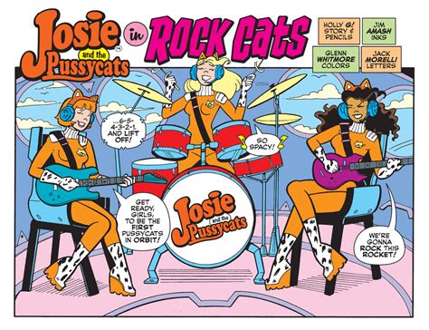 The Pussycats Rocket Out In Josie Anniversary Spectacular Archie Comics