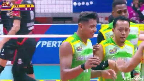 PROLIGA 2020 SAMATOR VS PALEMBANG BANK SUMSEL Set 1 YouTube