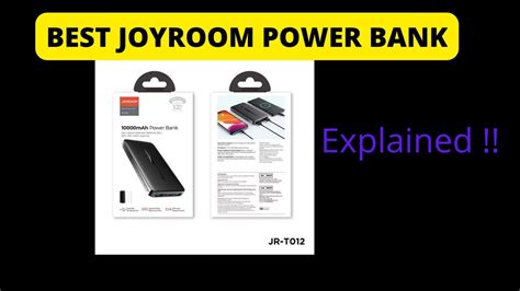 Joyroom Power Bank Joyroom Jr T Fast Charging Mah Power Bank