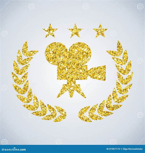 Golden Film Award Stock Vector Illustration Of Oscar 87967173