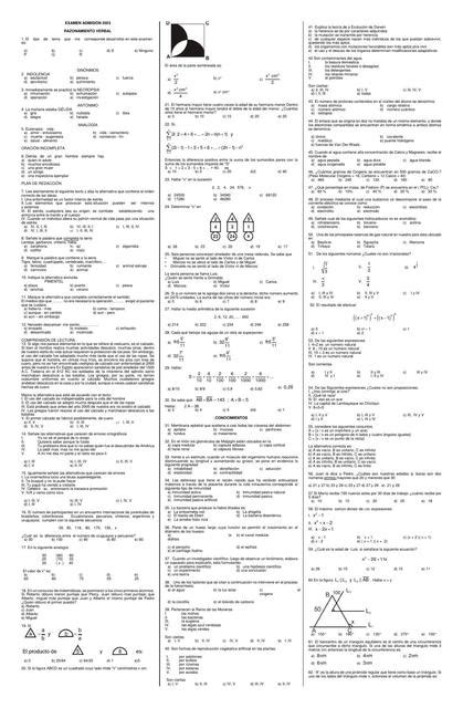 Examen AdmisiÓn 2003 Daniel Seclén Tequén Udocz