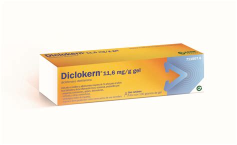 Diclokern 11 6 Mg G Gel Tubo 100 G