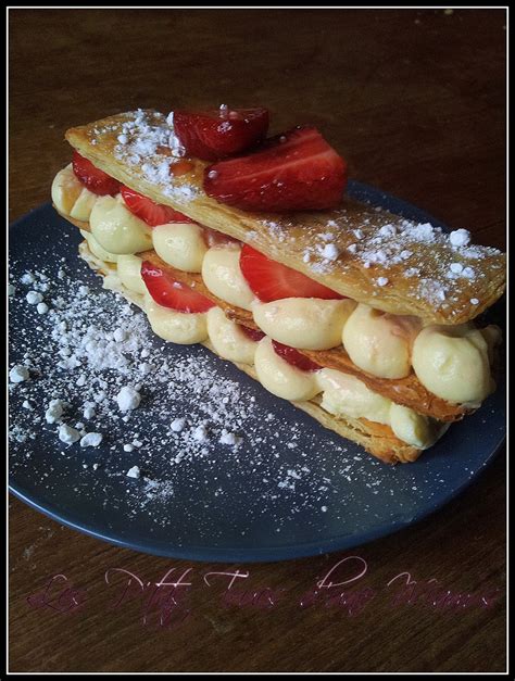 Les P Tits Trucs D Une Mam S Mille Feuilles Aux Fraises