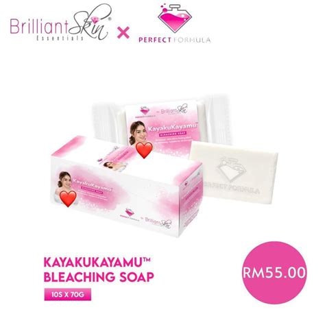 Perfect Formula Kayakukayamu Bleaching Soap Box 10pcs Shopee Malaysia