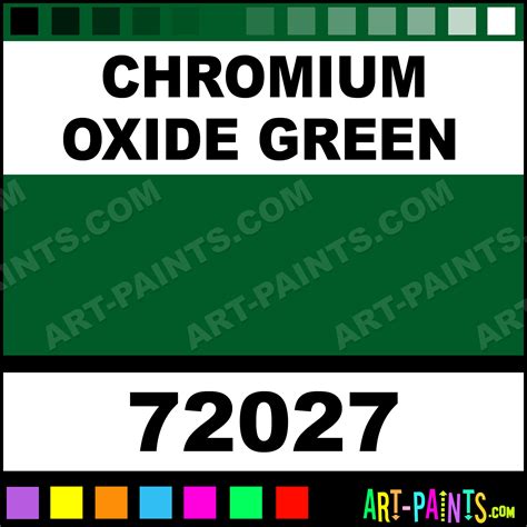 Chromium Oxide Green Calligraphy Set Gouache Paints - 72027 - Chromium ...