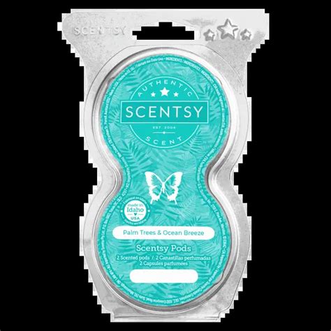 Palm Trees Ocean Breeze Scentsy Pod Twin Pack Scentsy Online Store