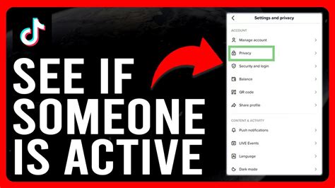 How To See If Someone Is Active On Tiktok How To See Someones