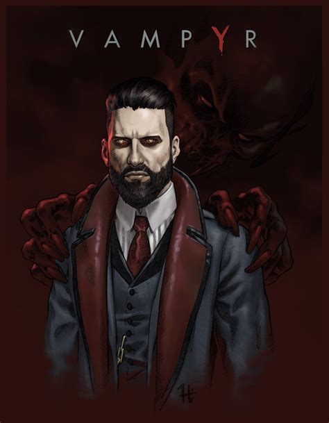 Image Result For Vampyr Fan Art Character Aesthetic Fan Art Vampire Art