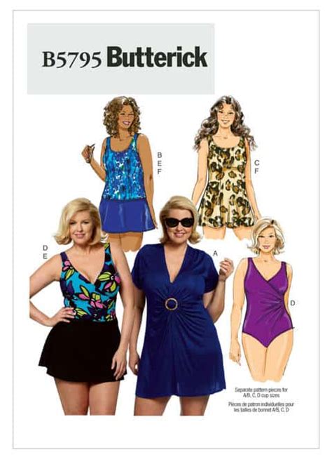 88 Plus Size Swimsuit Sewing Patterns At First Blush Patterns