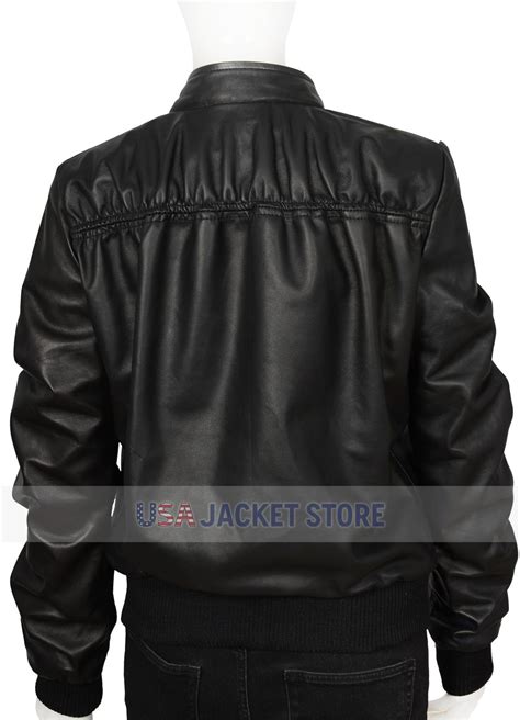 Krma Jade Leather Jacket In Black Color For Women