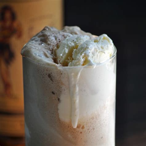 Root Beer Float With Rum • Ice Cream Ofbatteranddough Recipe Root