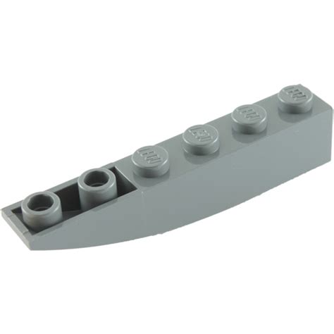 LEGO Dark Stone Gray Slope 1 X 6 Curved Inverted 41763 42023