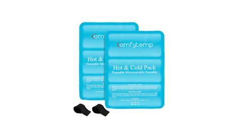 Comfytemp Ice Packs For Injuries 2 Pack Reusable Gel Hot Cold Packs Large Ice Pack For