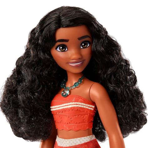 Boneca Disney Princess Moana Saia Estampada Mattel Em Promo O Na