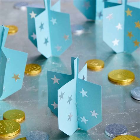 Diy Hanukkah Dreidel Decor Darcy Miller Designs