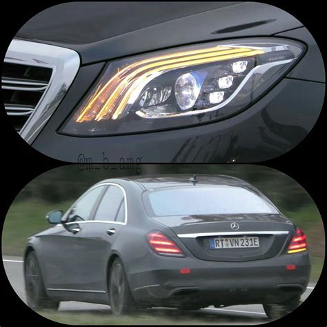 Mercedes S Class Multibeam Led Headlight Revealed