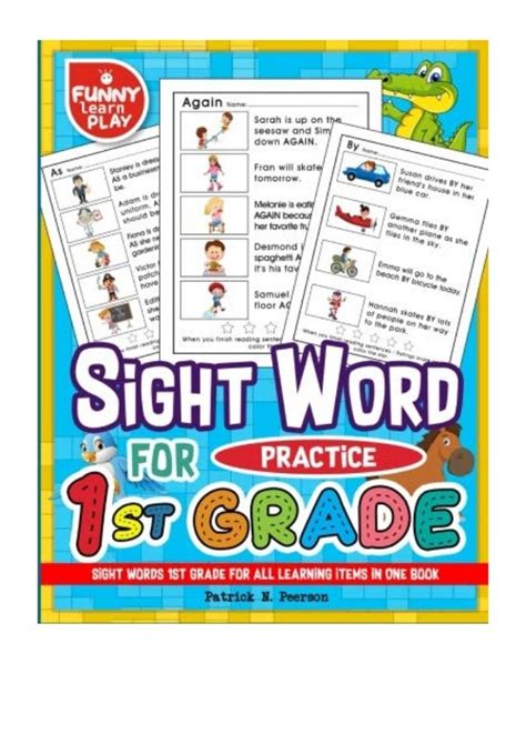 Sight Words 1st Grade for All Learning Items in One Book PDF - Patric…